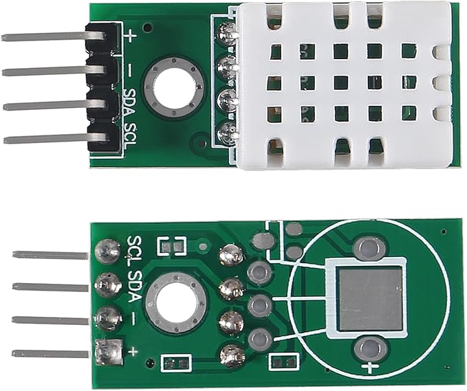 6pcs SHTC3 high-Precision Digital Temperature and Humidity Sensor Measurement Module I2C Communication Better Than AM2302 DHT22V (SHTC3) - Image 2