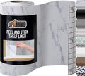 GORILLA GRIP Peel and Stick Paper, Removable Cover for Books, Shelves, Countertops, Drawers, Cabinets and Crafts, Easy Install Kitchen Decor, Shelf, Cabinet Liners, 19.7 in x 20 FT Bright White by GorillaGrip