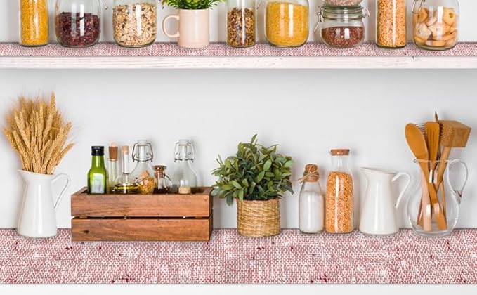 18 x 96 Inch Shelf Liner for Kitchen Cabinets Non Adhesive Kitchen Drawer Liner - Image 5