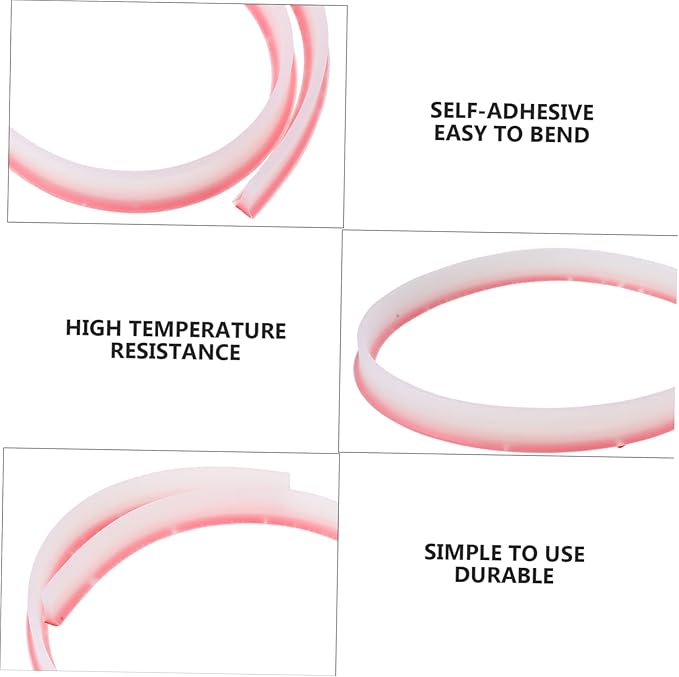 NUOBESTY 1pc Bendable Water Retaining Strip for Bathroom Flexible Wet Dry Separation Strip for Shower Toilet and Sink Areas Easy to Install Practical - Image 7
