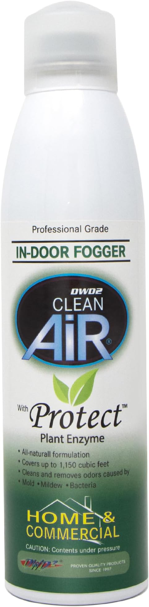 Protect™ Home & Commercial Mold-Treatment Plant-Based Mold-Odor Remover Fogger Treatment - eco-friendly solution for a safer and healthier living and working space (8 oz.) by DWD2KEEPITCLEAN