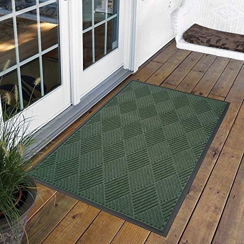 NoTrax 168 Opus™ Rubber-Backed Entrance Mat, for Home or Office 3' X 5' Hunter Green - Image 4