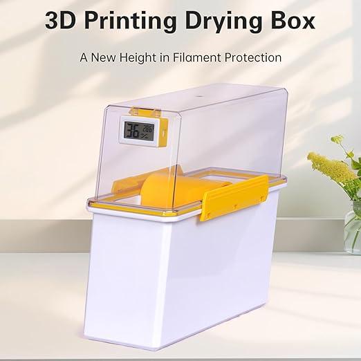 Fabater Filament Dryer Box, 3D Printer Filament Storage Box with Spool Holder, Keeping Filaments Dry, Dust Proof Sealed Storage, Compatible with 1.75mm PLA PETG TPU ABS Material - Image 2