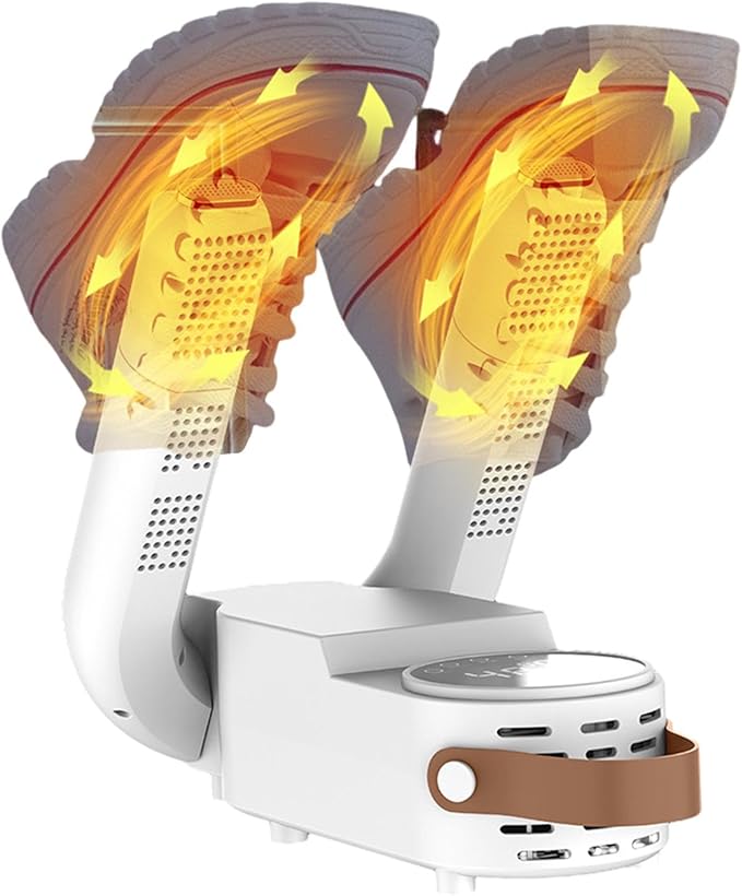 Shoe Dryer - Boot Dryer | Telescopic Shoe Dryer | Portable Boot Dryer | 360° Heat Dissipation Shoes Warmer, Multi Functional Shoe Dryer, Telescopic Stand And LED Display For Boots, Cotton Shoes, Lea - Image 3
