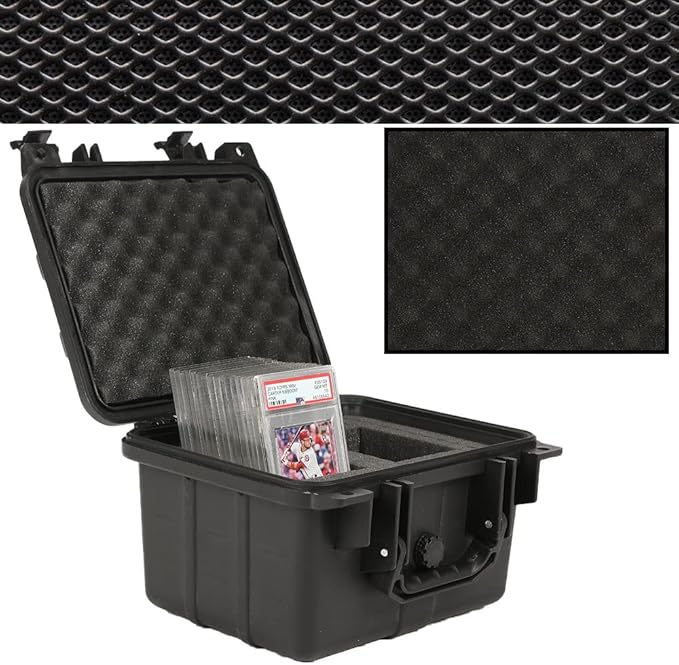 G-PLUS Graded Card Storage Box for BGS PSA SGC FGS Weatherproof Graded Sports Trading Cards(Small, Black) - Image 6