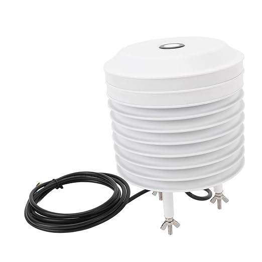 Weather Sensor Air Temperature Humidity CO2 Light Intensity Sensor RS485 Output Integrated Design Easy Installation Plastic Material Loer Box Type for Environmental Monitoring - Image 2