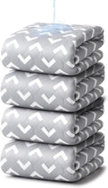 Non-Slip Bed Pads for Incontinence Washable (34" x 36"|4 Pack), Waterproof Bed Pads, Bed Wetting Pads for Bed, Sofa, Floor, Resuable Underpads for Adults, Seniors, Pet by Brosive