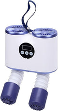 Diydeg Shoe Dryer, Portable Fast Drying with Dual Retractable Hoses, 55C Warm Air Circulation, 240 Minute Timer, Boots Dryer for Sneakers Boots Socks Gloves Travel Camping by Diydeg