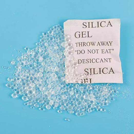Reusable Desiccant Bags, 100 x 1 Gram Silica Gel Packets - Moisture Absorber for Food, Electronics, Gun Safe, Closet Storage, Reactivable Dehumidifier for Home and Travel - Image 2