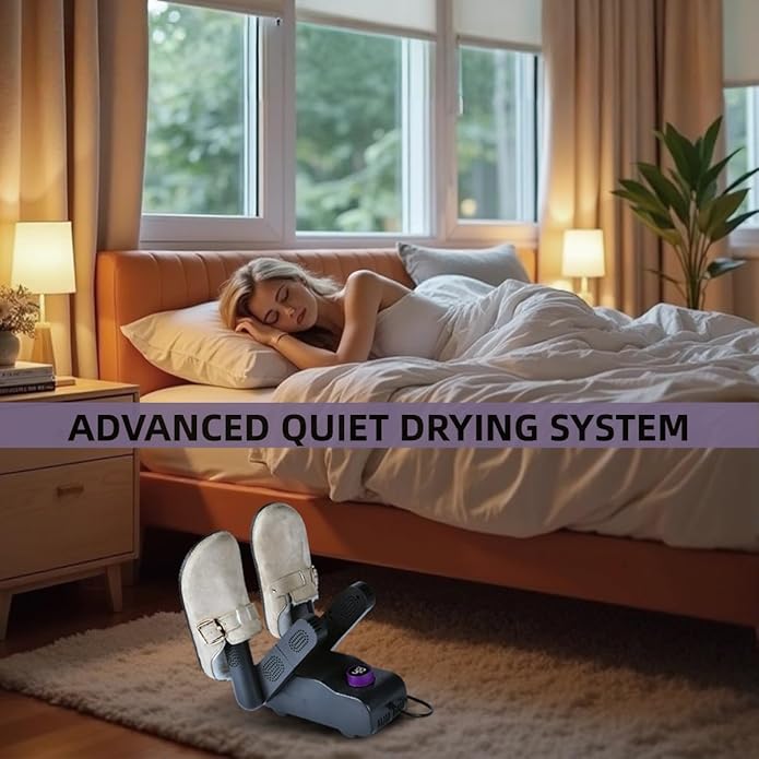Boot Dryer Shoe Dryer, Glove Dryer with Heat Blower, Quick Drying Warmer for Work Boots, Sneakers, Hats, Helmets - Image 7