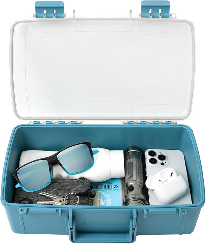 geckobrands Waterproof Dry Box with Silicone Liner – Durable, Dust-Proof, Crush-Proof Storage for Electronics and Gear - Image 3