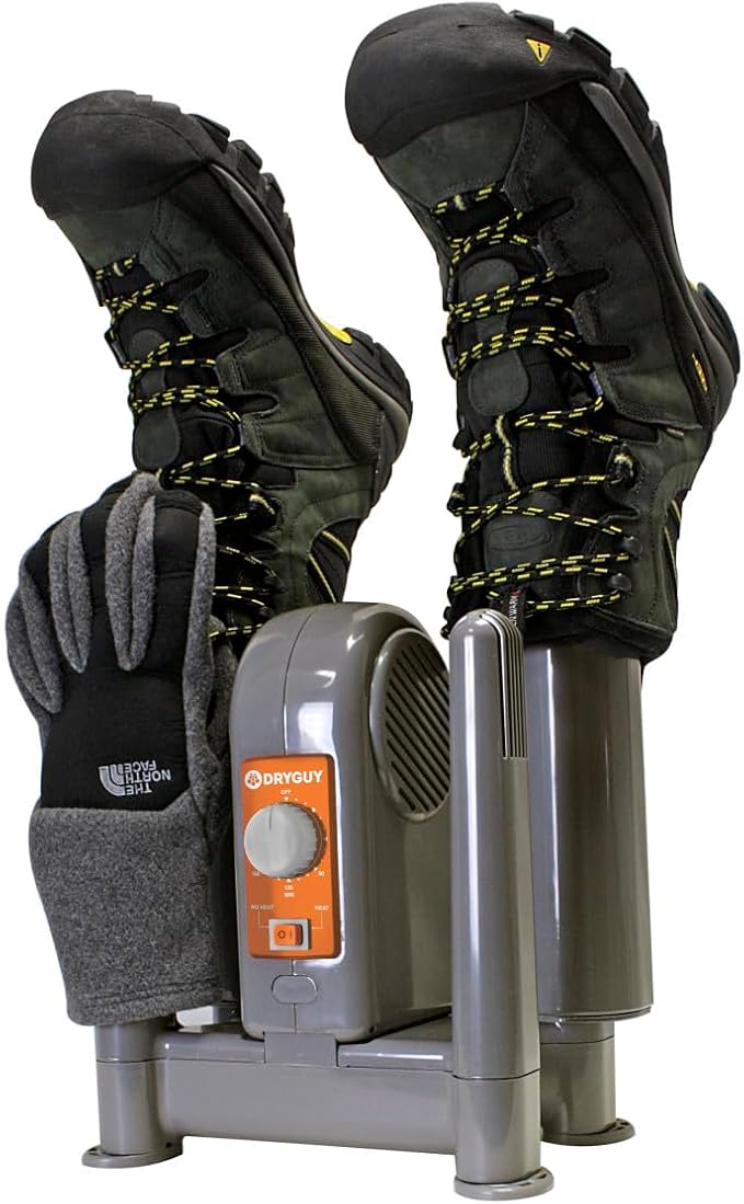 DryGuy Shoe, Boot, Garment & Gear Electric Dryer, Quick Drying for Ski, Work, Sports Equipment – Energy Efficient, Odor Eliminating Design, Home or Garage Use,4 Port, Heat + Fan (Dry time: 1-3hrs) - Image 6