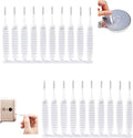 Gap Hole Anti-Clogging Cleaning Brush, 2025 Upgrade Shower Head Brush Shower Head Cleaning Brush Shower Head Cleaner Tool Multifunctional Shower Head Cleaning Brushes for Household Bathroom (20Pack) by Morekfly