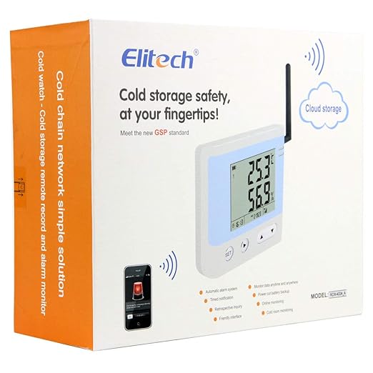 Elitech Temperature and Humidity Data Logger Recorder Wireless Built-in 3G, RCW-400A - Image 7