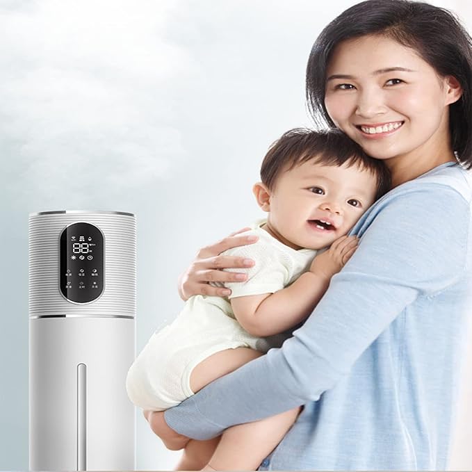 Ultra Diffuser and Humidifier with Warm Night Light Led Lights Cool Mist for Home Office Spa Yoga Bedroom and Baby Room Auto Safety Shut-Off - Image 2