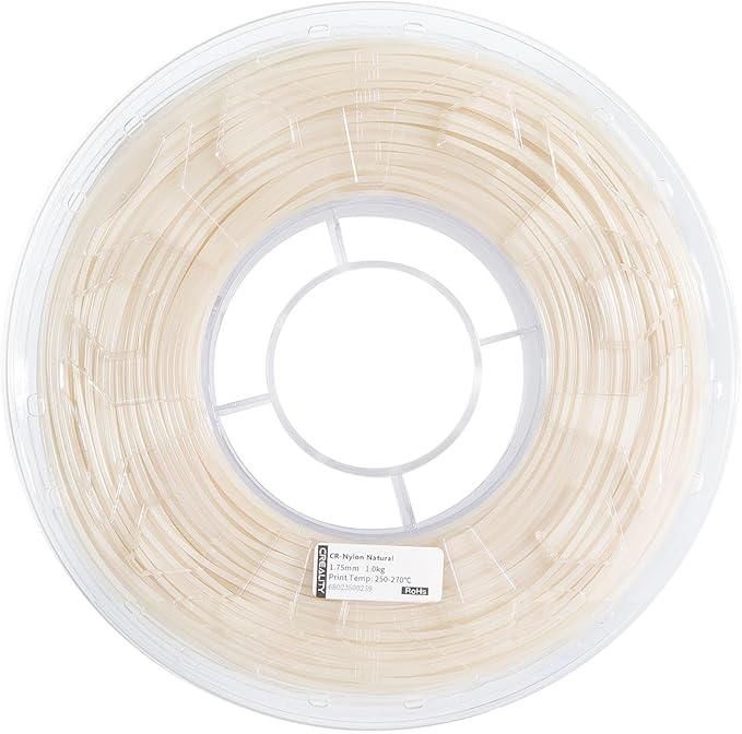Creality Nylon Filament 1.75mm, 3D Printer Filament, 1.0kg (2.2lbs) Spool, No Warp Enhanced Toughness, Dimensional Accuracy ±0.03mm Printing Filament, for 3D Printers (Nylon) - Image 3