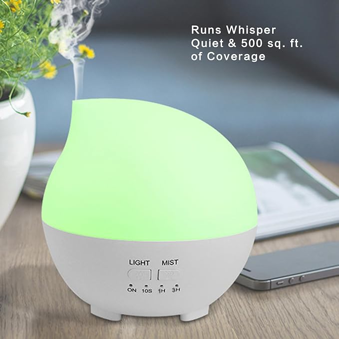 Ultra Quiet Humidifiers for Bedroom with Essential Oil mistified, Smart Cool Mist Air Humidifier for Baby, Nursery, Plants, Easy to Clean & Top Fill Ultrasonic Humidifier - Image 4