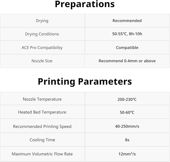 ANYCUBIC Silk Filament, Metal-Like PLA Shiny Clog-Free 3D Printer Filament Metallic PLA 1.75mm Dimensional Accuracy +/- 0.02mm, 1KG Spool (2.2 lbs), Metal Black - Image 8