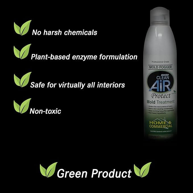 Protect™ Home & Commercial Mold-Treatment Plant-Based Mold-Odor Remover Fogger Treatment - eco-friendly solution for a safer and healthier living and working space. (14 oz) - Image 8