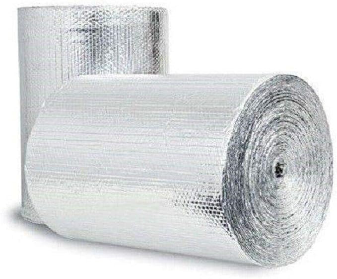 Double Foil Floor Joist Rafter Insulation Reflective Bubble Roll 16X10 R8-24 by KsNovelties