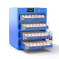Eggs Incubator for Hatching Eggs, Automatic Egg Turning and Humidity Control, Automatic Water Adding, Egg Candler, Poultry Egg Incubators for Chicken Duck Goose Pigeon Quail (Blue, 256 Eggs) by HUYYA