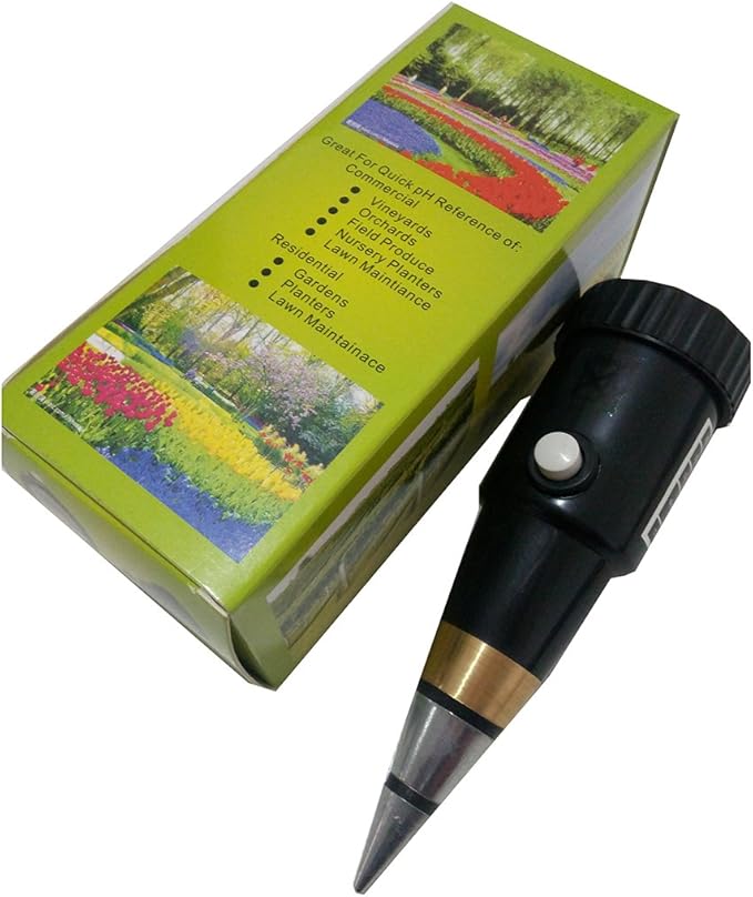 Professional Soil pH Meter Tester Moisture Sensor Soil water monitor Soil Tester PH Instrument Hygrometer monitor humidity data logger recorder PH range 3~8ph Moister range 1~8 - Image 6