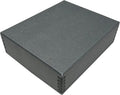 Lineco Museum Archival Storage Box, 8.75x10.75x3 in. Drop Front Design. Acid-Free with Metal Edge. Organize Photos, Pictures, Prints, Documents, Crafts, DIY. Gray, 1 Pack by Lineco