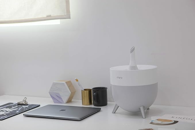 Miro NR07S Humidifier - Completely Washable Modular Humidifier, Easy to Clean, Easy to Use, Large Room - Cool Mist, Sanitary, Top-Fill Ultrasonic Humidifier with Whisper Quiet and Powerful Output - Image 6