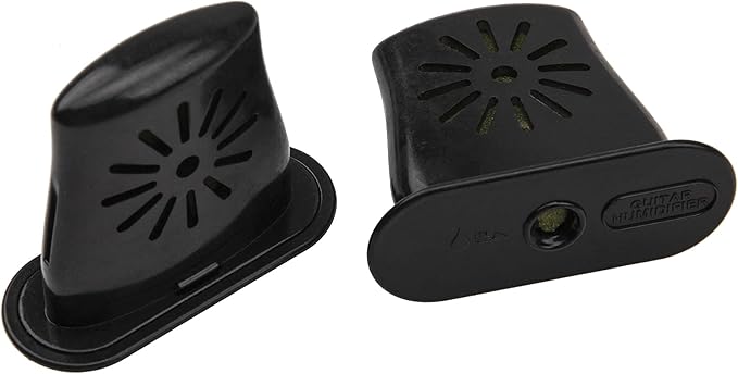 4Pcs Yootones Ukulele Humidifier Small Instrument Humidifier Care Compatible with Ukulele(Black) - Image 5