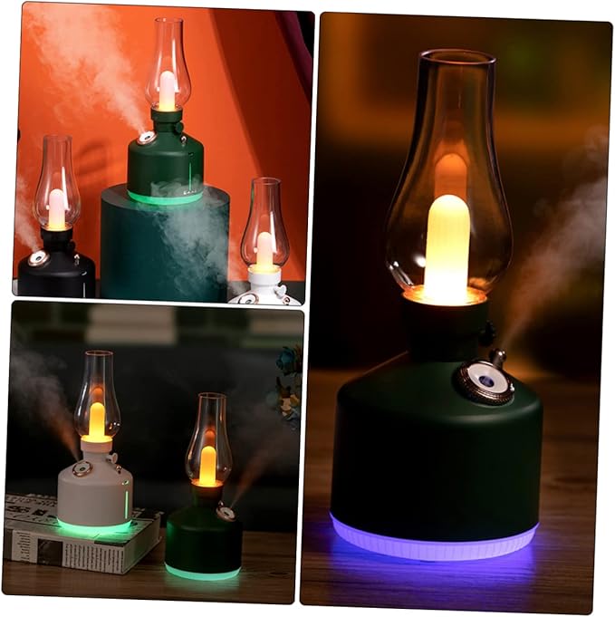KICHOUSE Humidifier Night Light Lamp for Bedroom Office Yoga Multi-function Aromatherapy Device with Colorful Light for Home and Spa Decor - Image 7