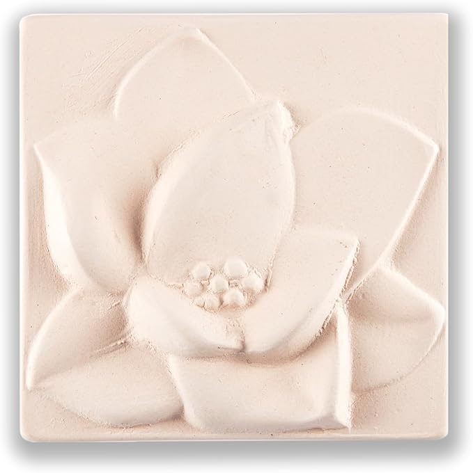 Air Purifying Healing Ceramic-Magnolia-Korean flower Series - Odor Eliminator, Air Purifying, Humidity Control, Aromatherapy Passive Stone Diffuser (Magnolia) by CRECEN-HealingSpacesforYou