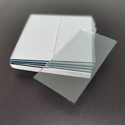 Qunguan Low Resistance ≤1ohm/sq ITO Coated Conductive Glass Cover Slides superconducting (25mm×50mm, 10pcs) - Image 4