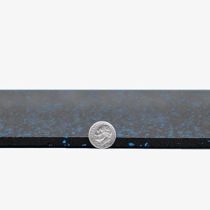 Flooring Inc's 1/4" Thick Tough Rubber Flooring Roll | Flexible Recycled Rubber Floor Mats for Home Gym | Heavy Duty Rubber Mat for Home Gyms, Sheds, Horse Stall Mat or Trailer - Image 6