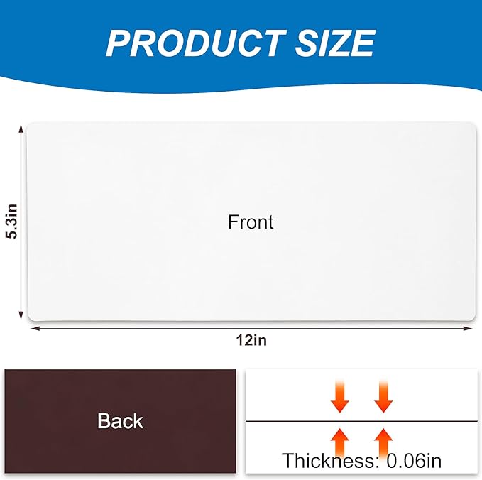 Vent Cover 2 Pack, Strong Magnetic Vent Covers 5.3x12 Inch, White Vent Covers for Home Floor, Wall, Ceiling Register, Iron Register, RV and HVAC - Image 2
