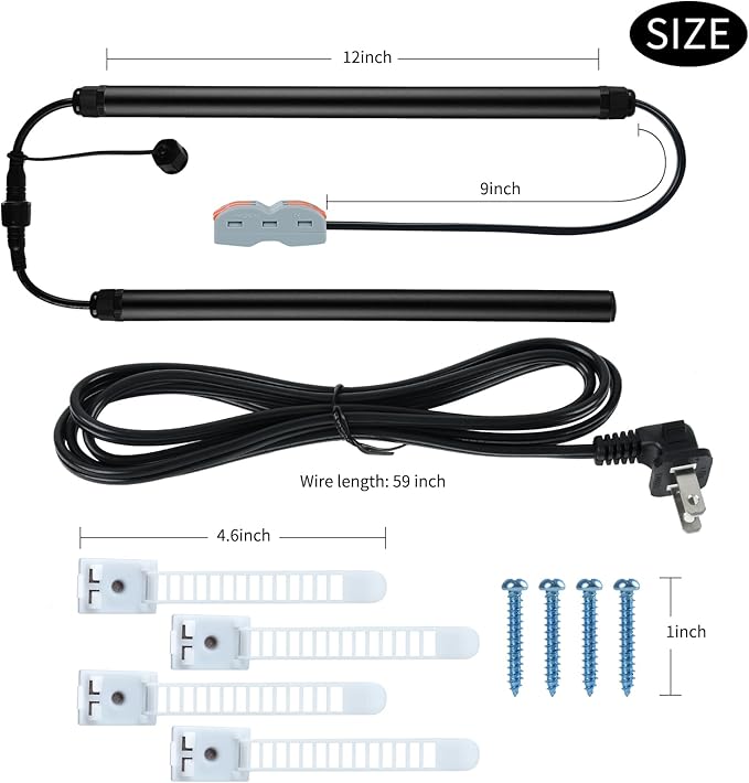 Briidea Safe Dehumidifier Rod, Rod Reducing Humidity with Easy Installation and Plug Cord Easily Threading Through Safe's Hole, 12/16/24 inches Effective Coverage up to 100/150/300 Ft³ - Image 6