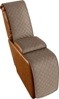Arfntevss Recliner Sectional Couch Covers for Reclining Sectional L Shape Sofa Cover Non Slip Washable Recliner L Shaped Slipcover Middle Console Protector (1 Console Cover, Light Brown) by Arfntevss