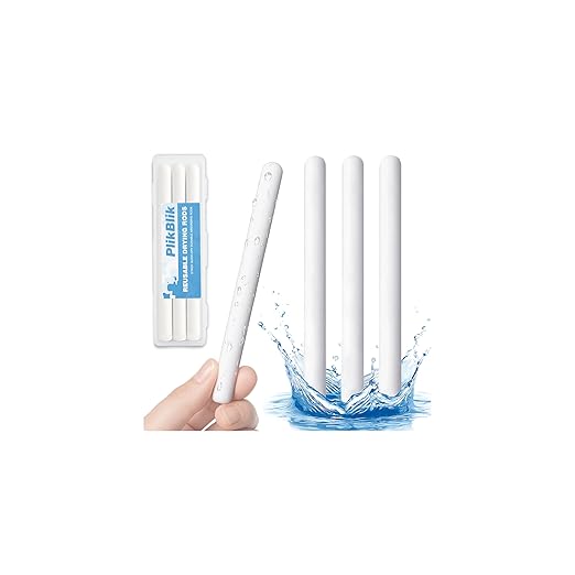 Drying Rod Stick for Toys, Reusable Diatom Desiccant & Deodorizer with Quick Drying Water Absorption, Durable Moisture-Proof Dehumidifier for Bathroom, Closet and Multi-Purpose Humidity Control by Unknown