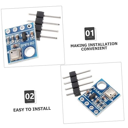 NUOBESTY 4pcs Temperature Pressure Sensor Module for Environmental Monitoring Forecasting Aerospace Applications High Stability and Performance Device Sensor Boards - Image 8