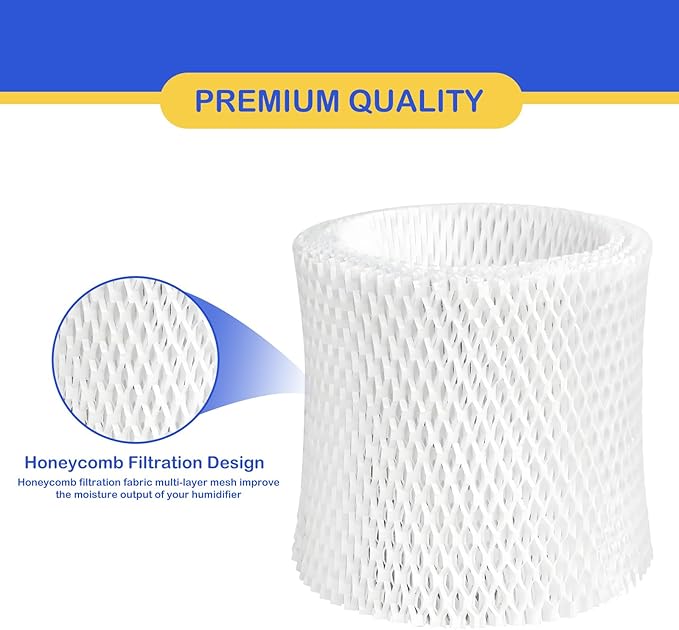 Humidifier Wicking Replacement Filter Compatible with Canopy Bedside and Nursery Humidifier, Wood Pulp & Paper Filter, 4 Pack - Image 3