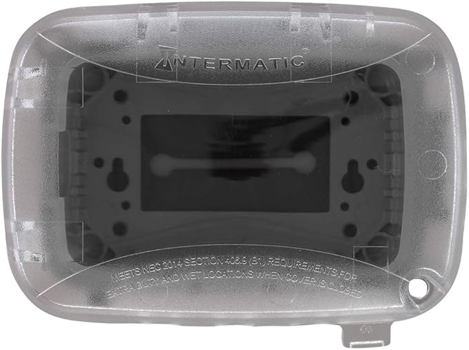 Intermatic WP5100C Extra-Duty in-Use Electrical Outlet Cover - Single Gang, Versatile Outdoor Receptacle Cover - Secure and Weatherproof Design for Outdoor GFCI Outlets, Durable Plug Cover - 2.75" - Image 4