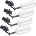 meekoo Float Ball Valve, 1.57 Inch Male Automatic Fill Feed Humidifier Tank Water with Adjustable Arm for Ponds, Livestock Water Trough, Aquariums, Aquaculture, Hydroponics and Reservoir(4 Pack) by meekoo