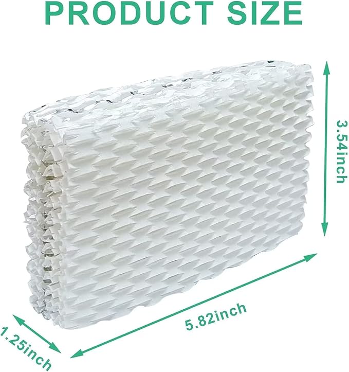 4-Pack Humidifier Filter Replacement for Equate, Humidifier Filter Replacement for ReliOn RCM-832 ProCare PCWF813 PCCM-832N - Image 6