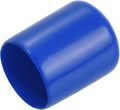 uxcell 20pcs Rubber End Caps 20mm ID Vinyl Round Tube Bolt Cap Cover Screw Thread Protectors Blue by uxcell