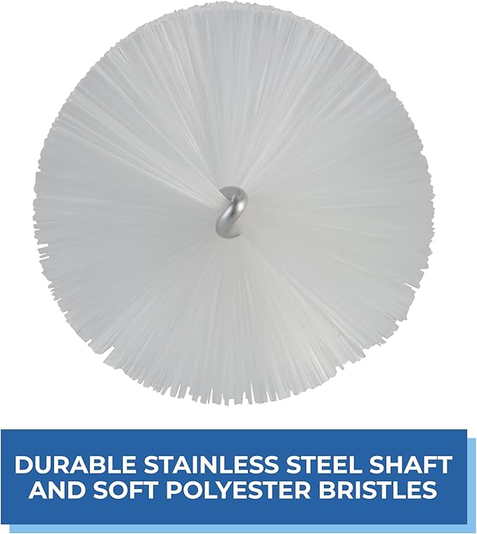 Vikan 53705 Tube Brush,2.4",PP/PBT,White - Image 5