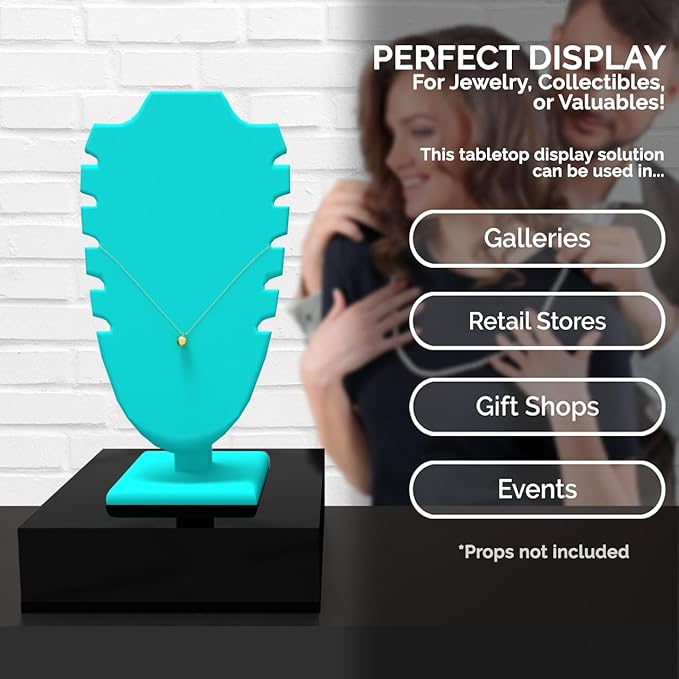 2 Pack Acrylic Display Box Countertop Showcase Bin No Lid 6.75" x 6.75" x 2 Inch Black One Piece Merchandise Storage with Open Bottom Square Bin for Retail Stores and Expos by Marketing Holders - Image 2