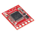 SparkFun OpenLog Open-source data logger works over a simple serial connection Supports microSD FAT16/32 cards up to 32GB Configurable baud rates up to 115200bps Preprogrammed ATmega328 and bootloader by SparkFunElectronics