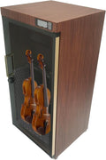 Musical Instrument Dehumidifying Dry Cabinet Box Bass Violin Display Case with Hygrometer Electronic Humidity Control Storage for Guitar Bass Violin 35-60% RH 110V by WYDDDARY
