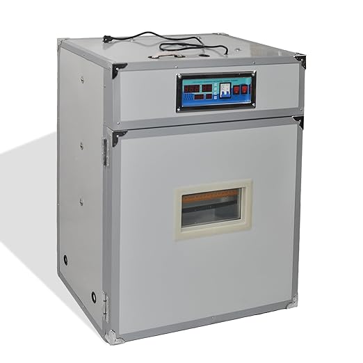XKV 176 Eggs Incubator with Automatic Egg Turning,Temperature Humidity Control,Automatic Digital Egg Hatcher,For Chick,Duck,Poultry,Industrial Brooding Machine Chicken Incubator for Farm,Home,Indoor by XKV