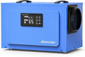 125 Pints Commercial Dehumidifier for Crawl Spaces & Basements with Drain Hose, Industrial Grade Water Damage Restoration for up to 6,000 sq ft, Auto Defrost, Memory Starting by Airecoler