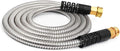 Cesun 10 FT Metal Garden Hose, Drinking RV Water Hose, Reinforced Metal Fittings, Dehumidifier Drain Hose Connector Extension, Reel Extender for Yard by Cesun